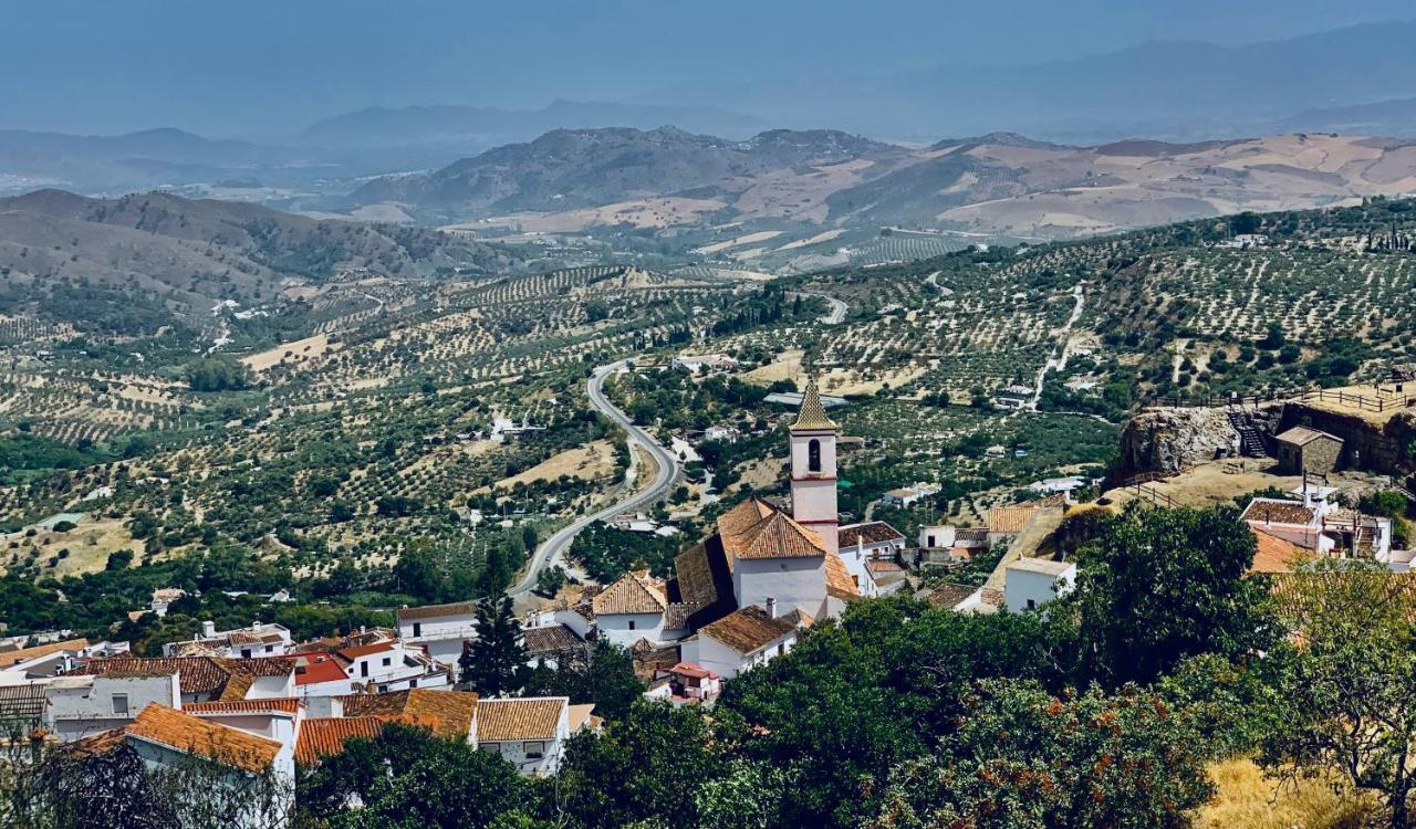 Spacious Villa With Exceptional Views In Malaga Casarabonela Kültér fotó