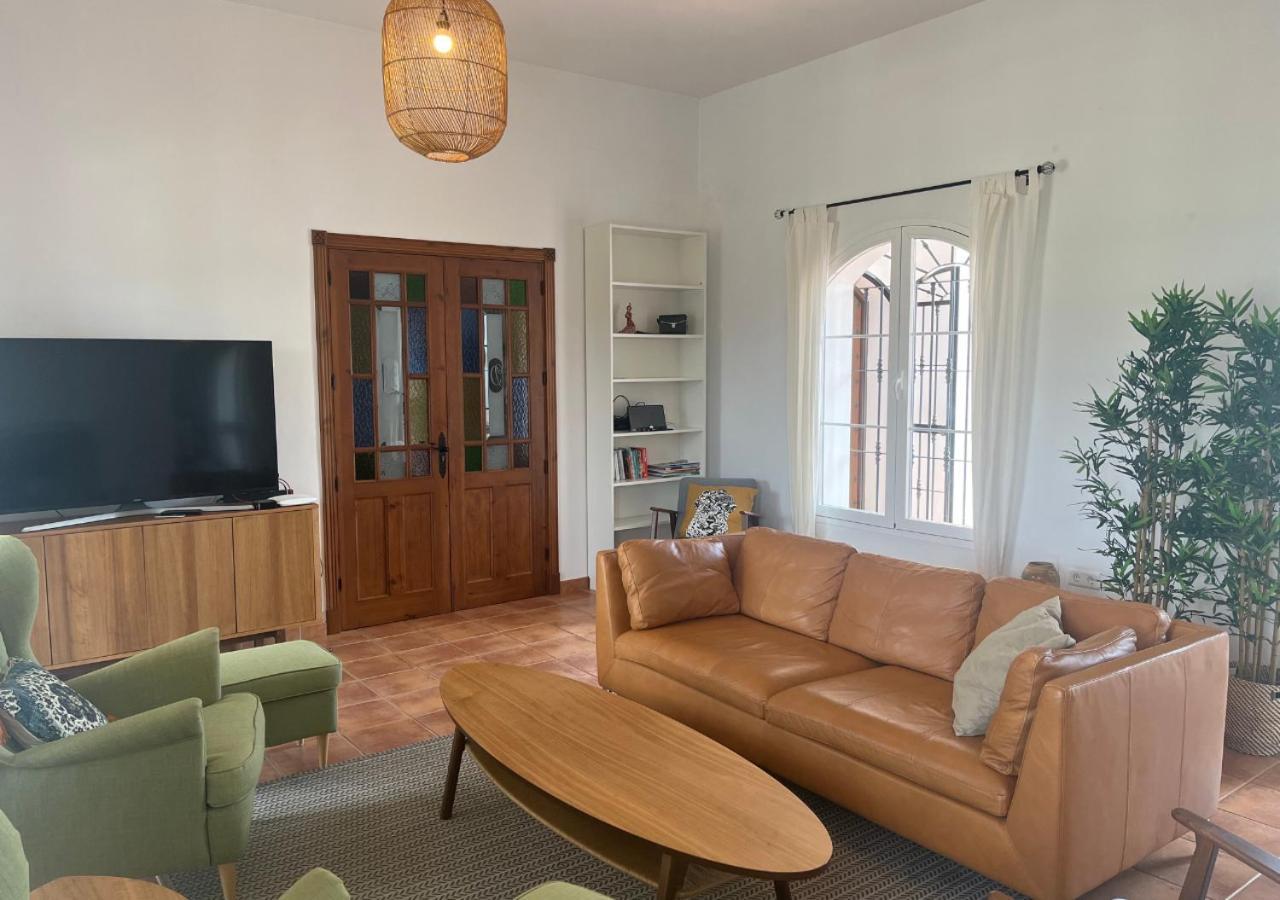 Spacious Villa With Exceptional Views In Malaga Casarabonela Kültér fotó