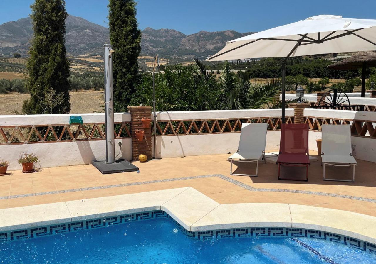 Spacious Villa With Exceptional Views In Malaga Casarabonela Kültér fotó