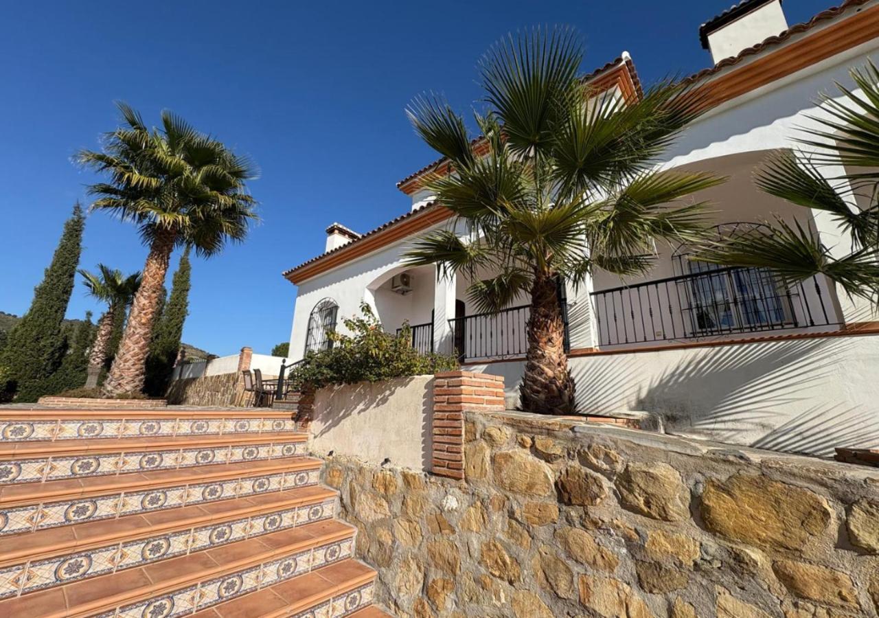 Spacious Villa With Exceptional Views In Malaga Casarabonela Kültér fotó